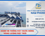 Dịch vụ vệ sinh, bảo hành hệ thống máy nước nóng năng lượng mặt trời cho tòa nhà tại Đồng Nai