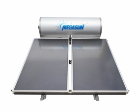 Máy Megasun tấm phẳng chịu áp lực 300 Lít